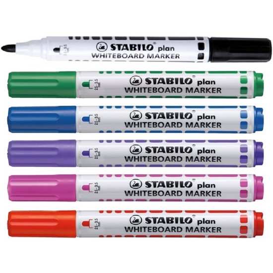 Picture of Stabilo  White Board Marker  Black