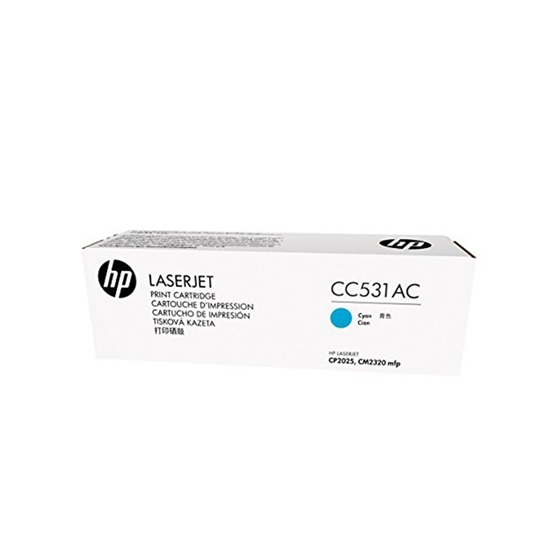 Picture of HP #304A Contractual Cyan toner for CM2320