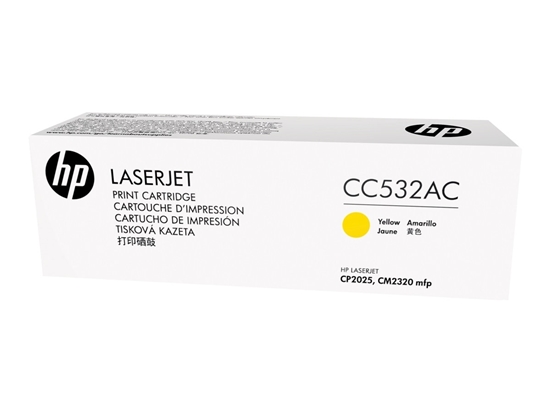 Picture of HP #304A Contractual Yellow toner for CM2320