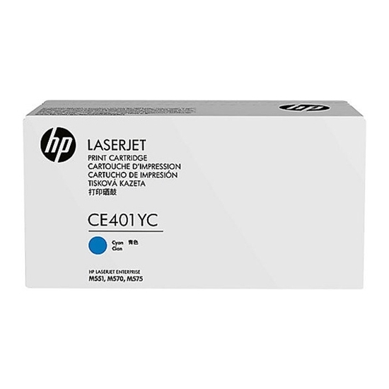 Picture of HP #507A Contractual  LJ  M551N Cyan  toner