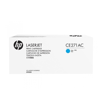 Picture of HP #650AC Contractual Clr LJCP5525 Cyan Toner