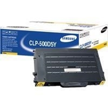 Picture of Samsung CLP 500/ CLP 550 Yellow Toner