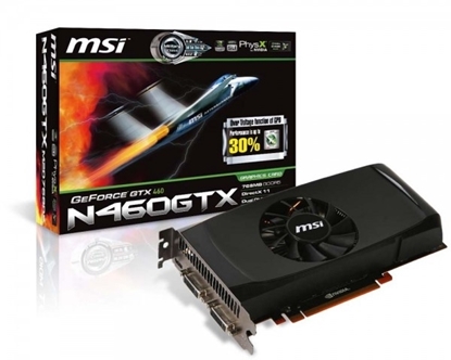 Picture of MSI N460GTX 768MB DDR5 3600Mhz