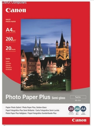 Picture of Canon SG201  Paper 20X25 8X10inch Photo Plus