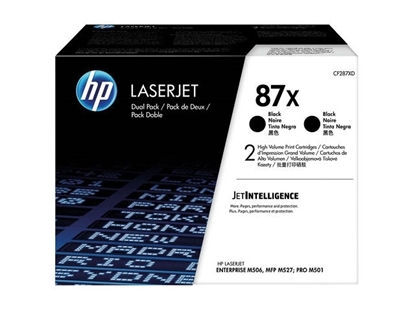 Picture of HP #87X 2Pack   LJ PRO  M527/ M506/ M501