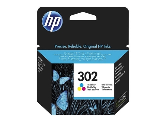 Picture of HP #302 Tricolour  Cartridge 165 pages standard capacity