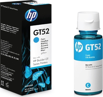 Picture of HP #GT52  DeskJet 5810 Cyan  Ink Bottle