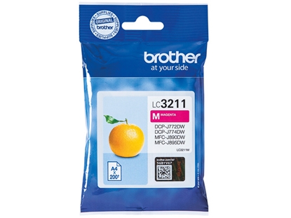 Picture of Brother Magenta  Ink-Cartridge LC3211m