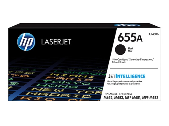 Picture of HP #655A Black Toner M652 / M653